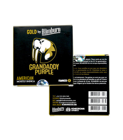 Grandaddy Purple fem (Blimburn Seeds) семена конопли — изображение 2