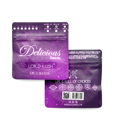 Lord Kush fem (Delicious Seeds) семена конопли — изображение 2